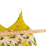 Banana Republic Sleeveless Top Womens XS Floral Palm Print Tropical Vacation Photo 8