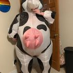 Cow Inflatable White Photo 0