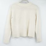 Athleta Womens Hawthorn Extra Fine Merino Wool Blend Crewneck Sweater XS Dove Photo 0