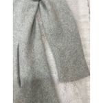 Eileen Fisher  High Collar One Button Lambs Wool Cashmere Jacket Size Medium Gray Photo 5