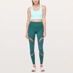 Lululemon Seek The Heat Tight Legging 28” Green Jasper Sz 6 Rare Limited Release Photo 2