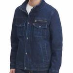 Levi's Men Utility Zip Front Denim Jacket Photo 5