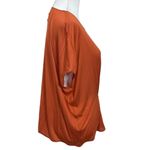Maison Margiela Blouse Short Sleeves Top Orange Womens Size IT 46 US 10 Flawed Photo 3