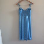 Aritzia Artizia Wilfred Glaze Satin Bustier Midi DressSize 2 Photo 5