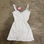 Dolls Kill Sugar Thrillz lace pointelle bustier corset dress NWT Photo 3
