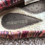 Maurice's Multi-Color Elle Stripe (Fabric Upper and Outsole)  Flat Photo 1
