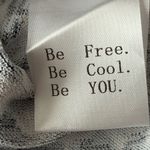 VRG Girl Don't Look Back Black & White Geometric Pattern Dress 10 Photo 14