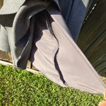 Adam Lippes  Gray Sheath With Pleats. Sleeveless Dress Size 6 Photo 8