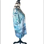 {BNWOT} ~ BON WORTH ~ Open front ~ beautiful blues ~ blouse Photo 2