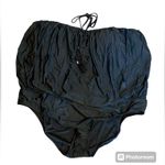 J.Crew  Draped Blouson One-Piece Swim Suit Black Size 24 Photo 3