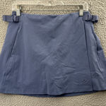 Lululemon Wrap Front Mid Rise Golf Skirt Skort Oasis Blue Tennis Women's 6 Photo 0