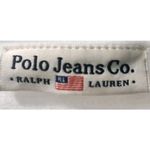 Ralph Lauren Polo Jeans Co. Striped Long Sleeve Top Crew Neck White Casual Size M Photo 2
