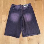 The Ragged Priest  Jorts Acid Wash Release Size 32 Purple Photo 2