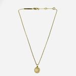 Michael Kors  Women's Gold Plated Pave Crystal Disk Necklace Photo 2