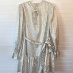 Michael Kors  Paisley Print Long Sleeve Belted Mini Dress Photo 0