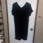 Lilla P Double V Neck Black Dress Size XS Photo 3