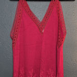 ASTR  Red Embroidered  Mini Dress Photo 0