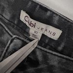 CAbi Jeans Womens 10 Black Acid Wash Skinny Vintage Mid Rise Comfort Denim Photo 2