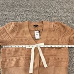 EXPRESS NWT Soft Textured Knit Cropped Bow Cardigan Sz M Photo 3