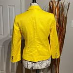 Ann Taylor NWOT Vintage One Button light weight preppy tomboy Work Blazer Fit Flare Fall Summer Bright Pop neo Photo 2