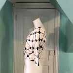 Balenciaga  Black & White Silk Top Sz36 4US Photo 1