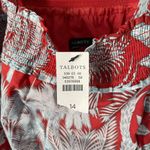 Talbots  Plus Size 14 Dress Smocked Palm Tree Fit & Flare Midi Dress NEW NWT Photo 5