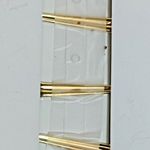 6 Glitter Green & Orange Clover Hair Clips And You Sham Rock Flag New! Photo 4