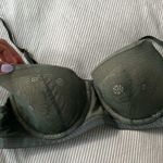 Aerie Lace Green and Tan Bra with Rose Gold clasps Photo 6