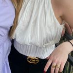 ASOS white backless high neck top Photo 0