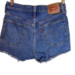 Levi's Levi 501‎ Womens Cut Off Denim Shorts Size 27 Distressed Vacation Photo 1