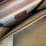 Gucci Vintage Brown Leather Crossbody Bag Photo 7