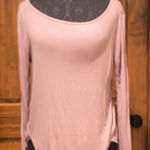 Loft ❤️  Boatneck Lavender Long Sleeve Tee Shirt Top Photo 0