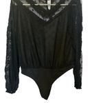 Two Sisters Elegant Black Lace Bodysuit for Women Photo 4