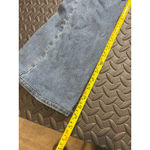 Free People We The Free Jayde Flare Jeans Light Wash Plaid Heart Patch Size 27 Photo 9