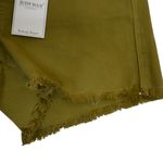 Judy Blue Women's S Augustana Mid Rise Cut Off Jean Short in Matcha Green NEW Photo 5