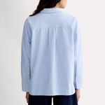 Everlane The Boxy Oxford in Light Blue, Size Small Photo 3
