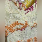 English Factory  WOMEN’S COTTON EYELET PUFF-SLEEVE MAXI DRESS Photo 9