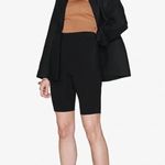 ANINE BING | Toby Short Pull On Elastic Waist Black size Small Photo 2