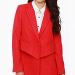 BB Dakota Rynn Coral Red Coat Photo 2