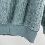 g.w. Division of graff terry cloth long sleeve polo textured vintage collared Blue Size XL Photo 7