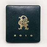 REX 2010 Lady's Ducal Pin New Orleans Mardi Gras Krewe Favor with Box B.H. Mayer Gold Photo 1