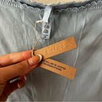 SKIMS  lace Pointelle high rise Boxer shorts in sky blue NEW 3X Photo 5