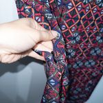 New Krimson Klover Red Geometric Print Marino Halter Dress Size XS Photo 2