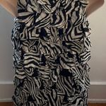 Ark & Co. Y2K Animal Print Silk Blend Sheath Mini Dress, size S Photo 3
