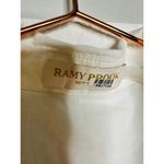 Ramy Brook  White 100% Cotton Collared Sleeveless Nyomi Romper Size XS Photo 8