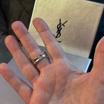 Large Chunky Black Obsidian Stone Ring. Size 8 Photo 8