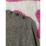 J.Crew VTG  Womens Casual Regular Crew Neck Long Sleeves Gray Sweater Size Medium Photo 2