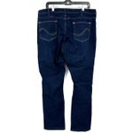 Telluride Clothing Co Size 14 Loose Fit Blue Jeans Red Fleece‎ Lined Denim Pants Photo 1