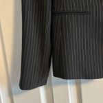 Tahari ASL Women’s Petite Becca Black with White Pink Stripes Blazer Size 4P Photo 3