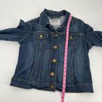 Levi's Levi Strauss & Co Womens Blue Denim Jean Trucker Jacket Star Buttons size medium Photo 7